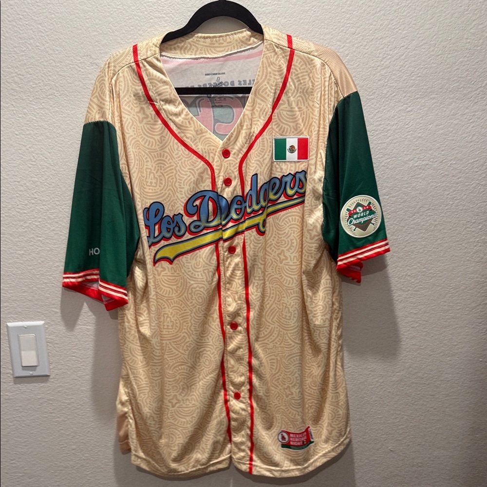 Los Dodgers Baseball Jersey - Mexican Heritage night Limited Edition